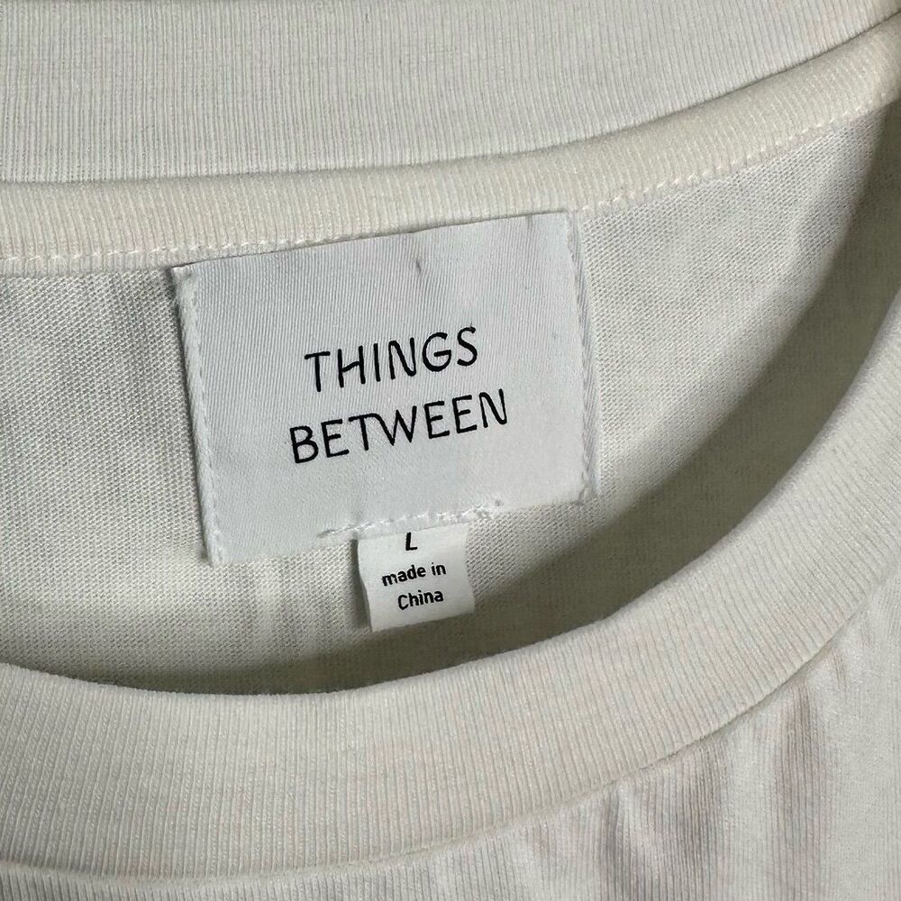 Things Between Coastal Seafood Graphic T-Shirt Over Size Large View 5